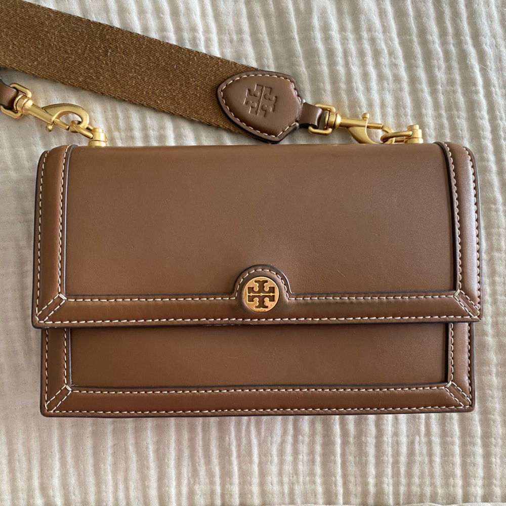 Tory Burch Brown Crossbody Purse